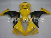 Carénage ABS injecté Yamaha YZF-R1 2009-2011 - Style usine - Jaune Noir Mat - MFS3432